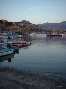 Molyvos harbour